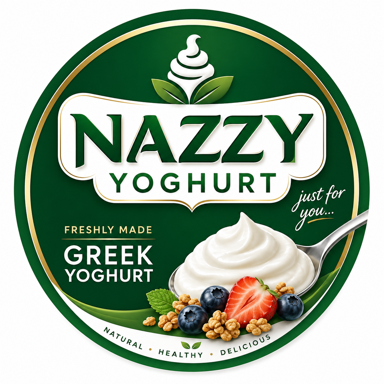 Nazzy Yoghurt Logo